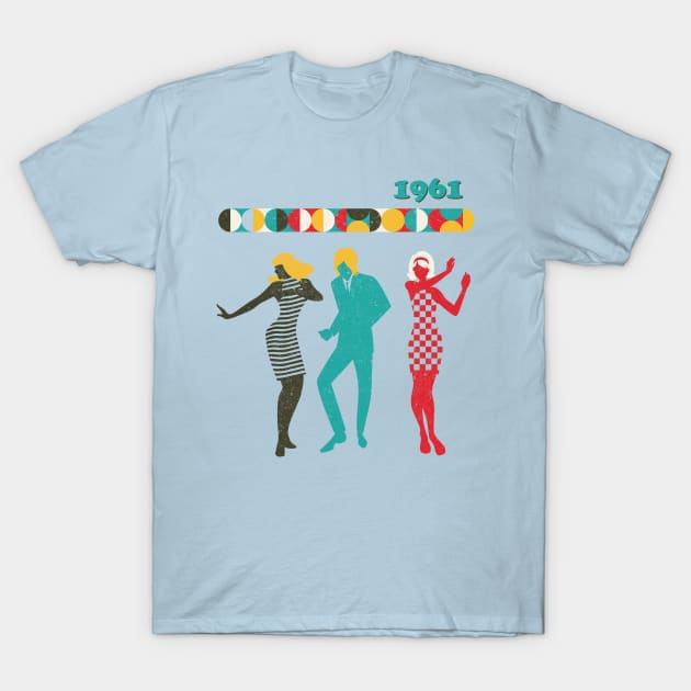 60th birthday 1961 T-Shirt by BOEC Gear